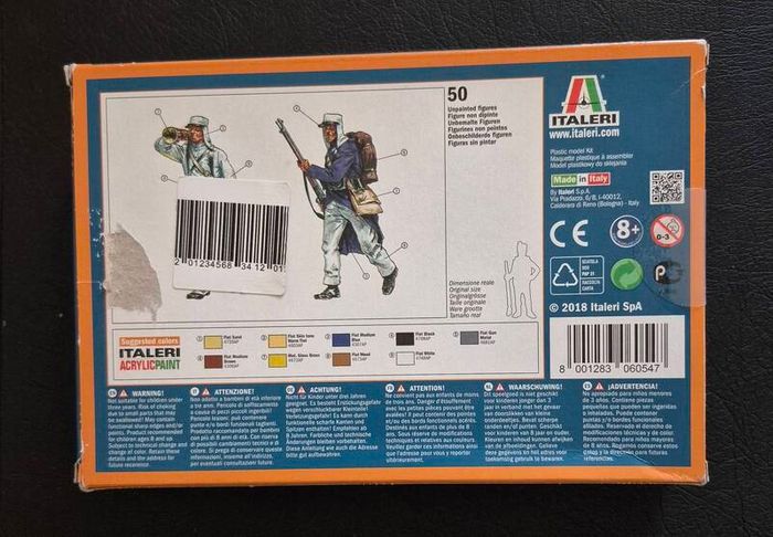 ITALERI,  1/72 Figures,  French Foreign Legion.
