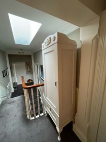 Solid wood French style custom made linen press