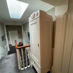 Solid wood French style custom made linen press