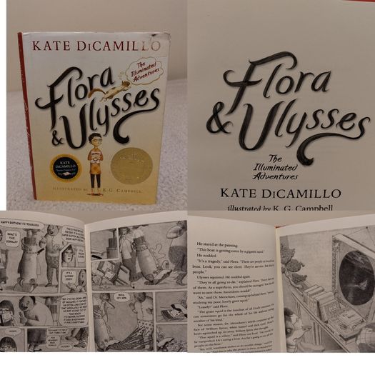Flora and Ulysses: The Illuminated Adventures Hardback book