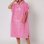 Ocean and Earth Women's Hooded Towel Poncho Changing Robe Image 3