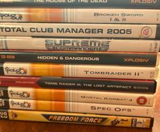 A Selection of PC CD Rom Games