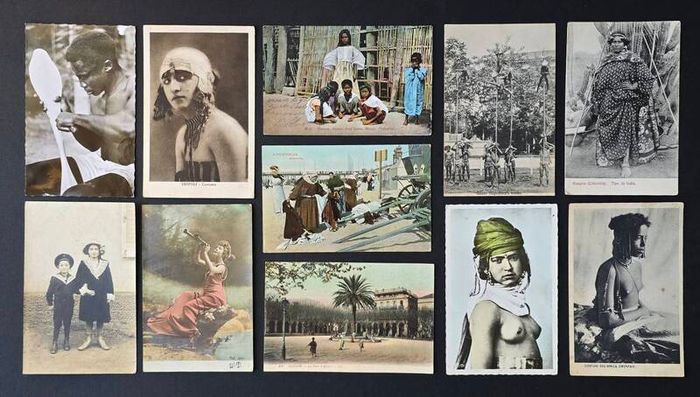 250 Vintage Postcards more than 100 Years Old Large Collection