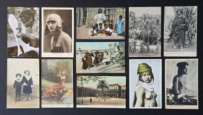 250 Vintage Postcards more than 100 Years Old Large Collection