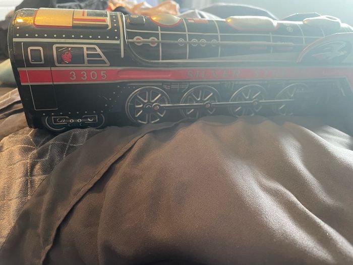 vintage toy train
