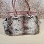 Womens LYDC LONDON handbag faux fur shoulder crossbody Image 7