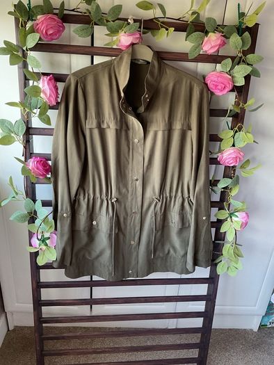 jacket Zara size medium khaki utility style jacket