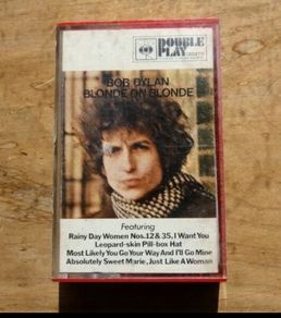Bob Dylan Blonde On Blonde Cassette Tape