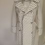 Cottonade Paris cream polka dot coat Size UK8 EU36 Postage included Image 2