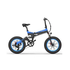 Lankeleisi X3000 Plus 17.5 AH Electric Mountain Bike - Blue