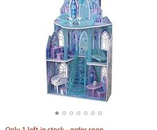Kids craft frozen castle dollhouse