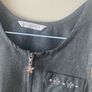 M&S grey pinafore (as new) age 7-8 Image 2