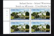 2006 Ireland Inland Waterways 75c The Grand Canal Commemorative Stamp Plate Block 1A1A1A1A Mint Never Hinged (MNH)