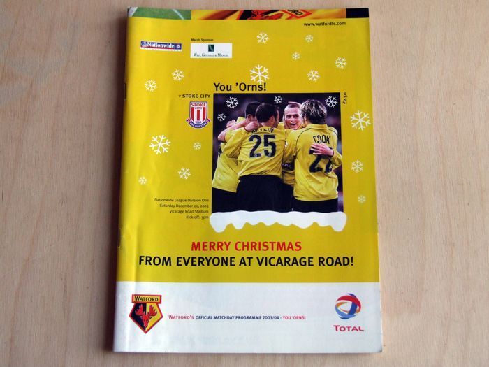 Watford Football Club programmes