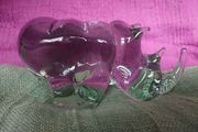 Collectable glass figurines
