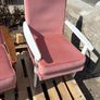 Pink velour armchairs Image 2