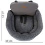 Luxury Dog Car Seat high-quality, orthopaedic cushion 2 Adjustable Leashes Image 5