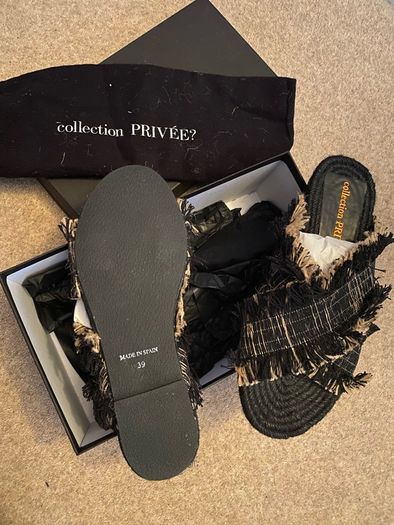 Collection Privee sandals size 39