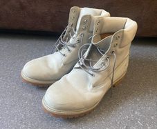 Timberland 6 Inch Premium Boots Waterproof Boots Men Lace up Boots A1GAU Grey UK10