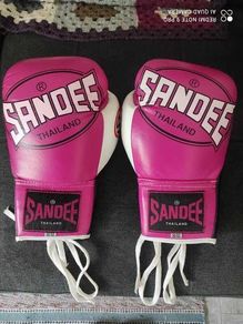 Sandee Thailand leather boxing gloves