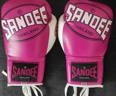 Sandee Thailand leather boxing gloves