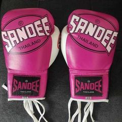 Sandee Thailand leather boxing gloves