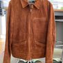 Ralph Lauren Newsboy Jacket 100% Leather Image 2