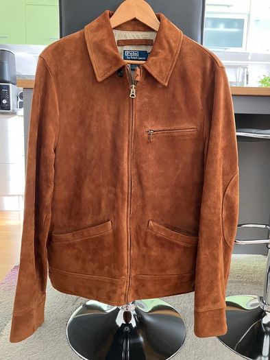 Ralph Lauren Newsboy Jacket 100% Leather