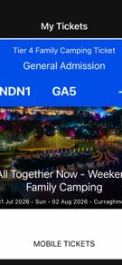 2 x weekend tickets