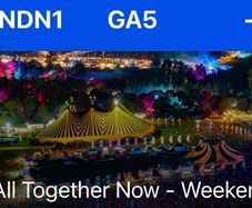 2 x weekend tickets