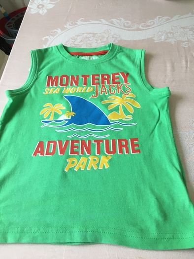 Boys new vest top 3/4