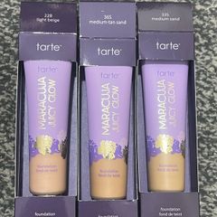TARTE New Maracuja Juicy Glow Tint Foundations BNIB see pictures for shade