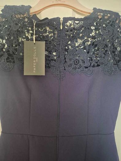 Paper Dolls navy lace dress - brand new with tags