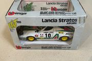 Lancia Stratos Rally Alitalia HAT Serie Rare 1/24 Burago