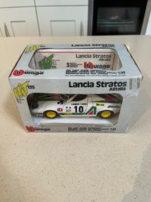 Lancia Stratos Rally Alitalia HAT Serie Rare 1/24 Burago