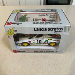 Lancia Stratos Rally Alitalia HAT Serie Rare 1/24 Burago