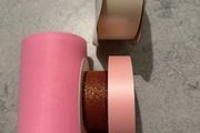 Set of ribbons and mesh