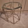 Glass lamp table Image 3