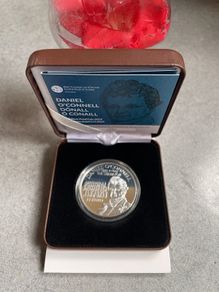 Brand New Silver Proof Daniel O Connell  Minted by the Irish Central Bank Sold Out