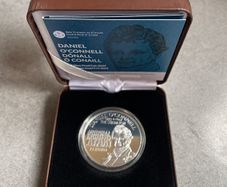 Brand New Silver Proof Daniel O Connell  Minted by the Irish Central Bank Sold Out