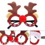 Christmas Glasses to Wear, 6 Pieces Christmas Glitter Party Glasses Fancy Dress Costume Decoration for Kids Adults (FREE POSTAGE) Image 3