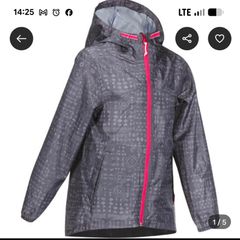 Girls waterproof jacket