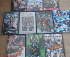 WWE DVD Bundle 10 Titles Wrestling Job Lot