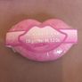 Strawberry lips bubblebar & shower puff Image 2