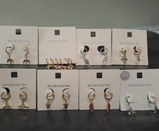 Fun 10 Pairs Sparkly Statement Earrings Bundle
