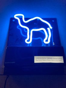 Camel Neon sign Year 2005 American