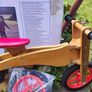 Balance bike and trike 2in1 wooden Image 6