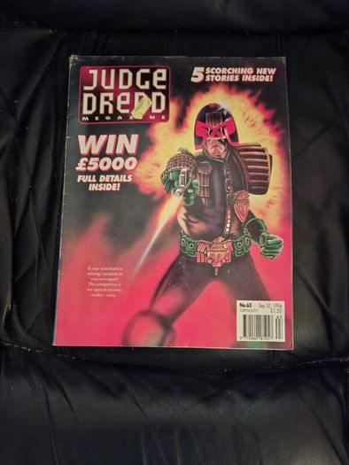 Judge Dredd Magazines 1990s, Bundle of 15