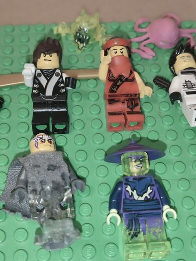 Lego Ninjago Figure Bundle and Accessories