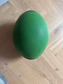 Foam rugby tots ball - green